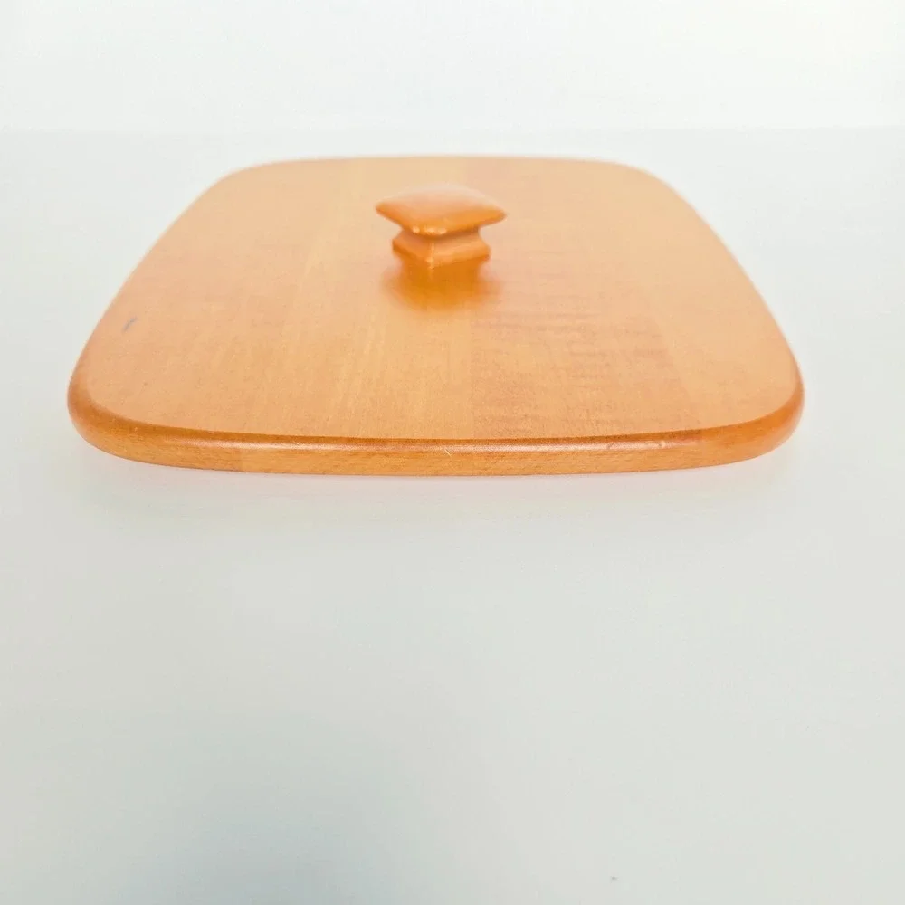 Nice Longaberger 1998 Harbor Knob Lid Only # 50687 Collectors‎ Club rectangle